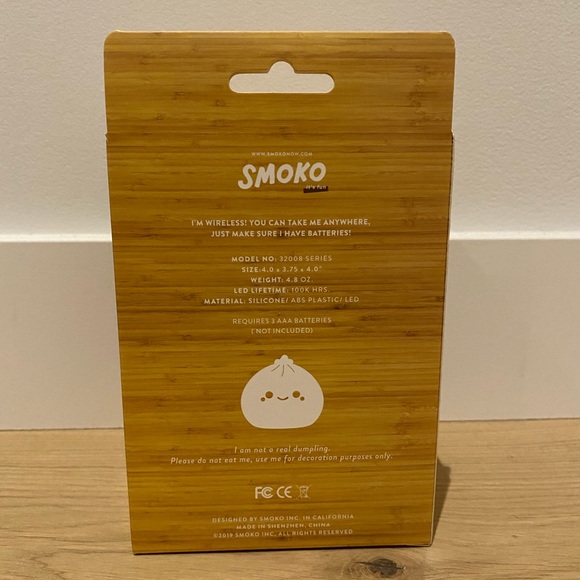 Smoko Little B Dumpling Ambient Light (Transparent) - Picture 3 of 4